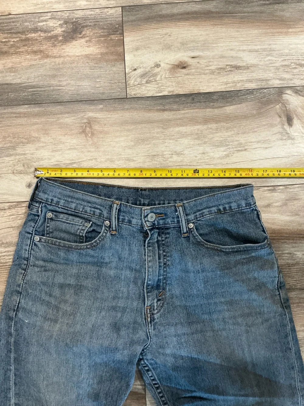 Men's Classic Blue Denim Jeans 32x30